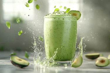 recette Douceur verte avocat poire vanille