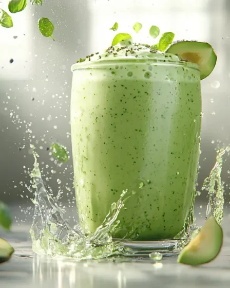 recette Douceur verte avocat poire vanille