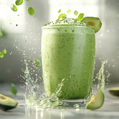 recette Douceur verte avocat poire vanille