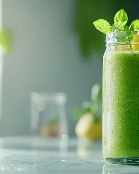 recette Éclat frais céleri pomme verte gingembre