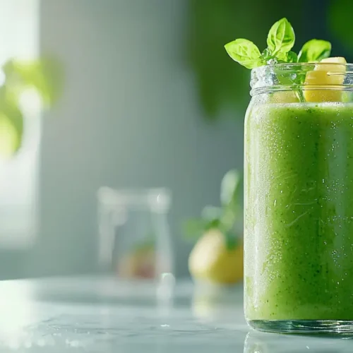 recette Éclat frais céleri pomme verte gingembre