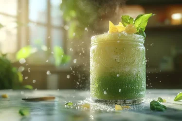 recette Fraîcheur glacée épinard citron et menthe