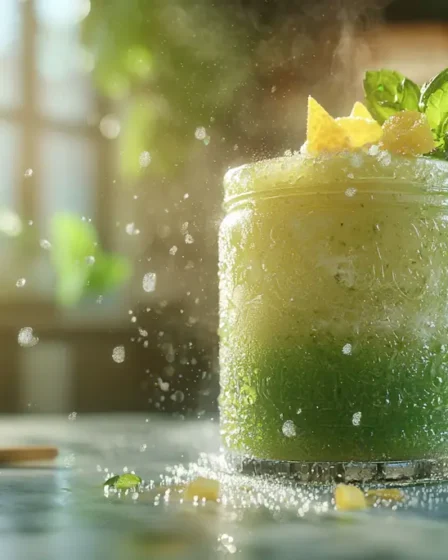recette Fraîcheur glacée épinard citron et menthe