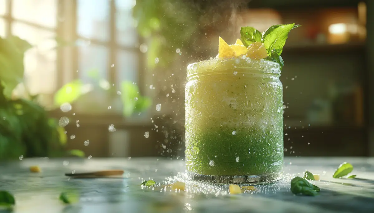 recette Fraîcheur glacée épinard citron et menthe