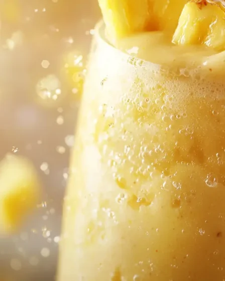recette Smoothie ananas coco rafraîchissant