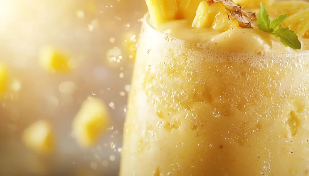 recette Smoothie ananas coco rafraîchissant