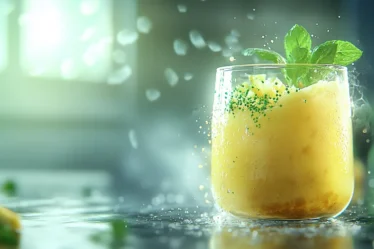 recette Smoothie ananas menthe givré