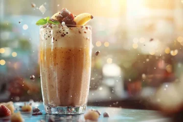 recette Smoothie banane chocolat fondant