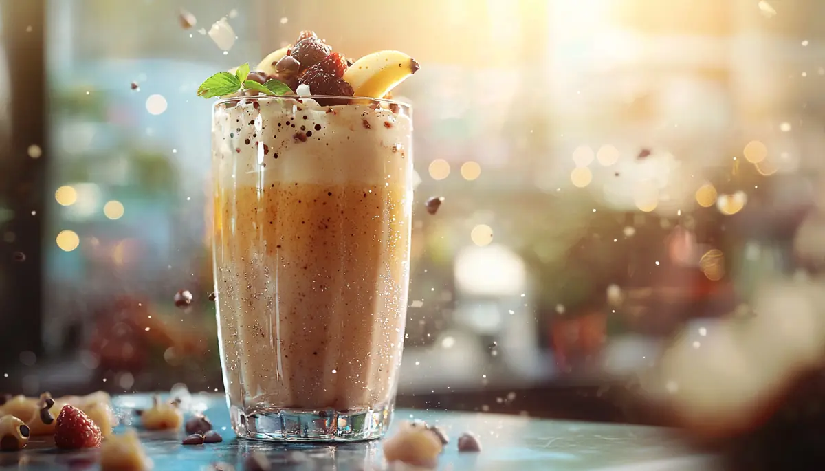 recette Smoothie banane chocolat fondant