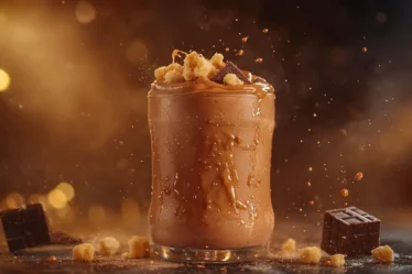 recette Smoothie beurre de cacahuète chocolat