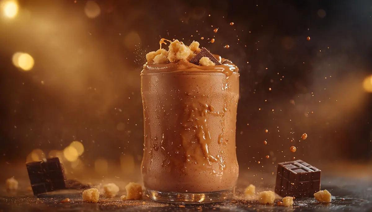 recette Smoothie beurre de cacahuète chocolat
