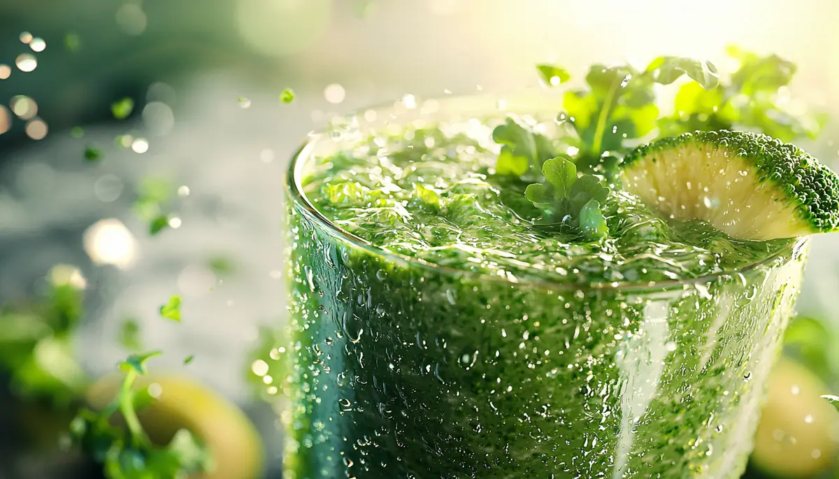 recette Smoothie brocoli pomme verte tonique