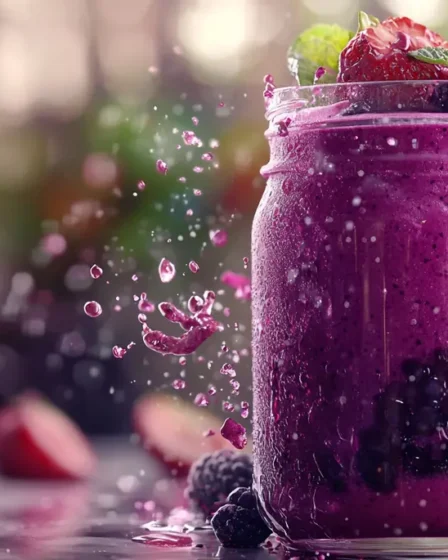 recette Smoothie cerise noire vanille douce