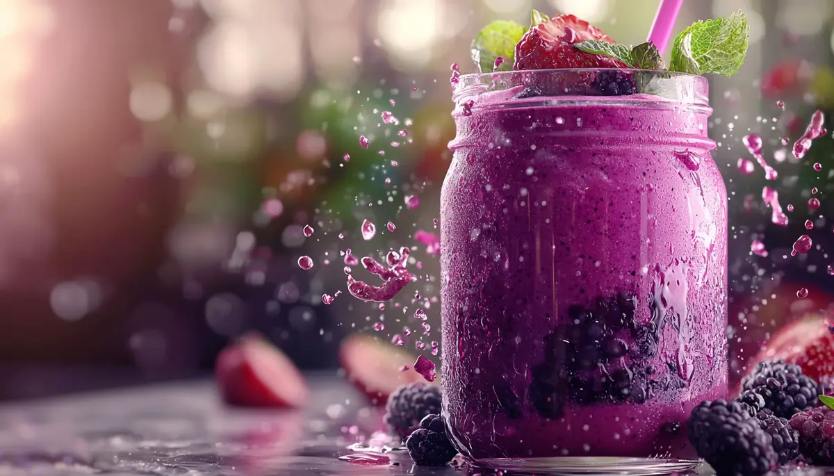 recette Smoothie cerise noire vanille douce