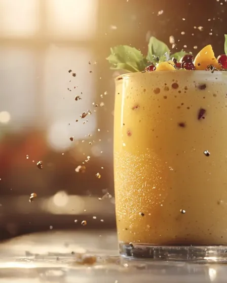 recette Smoothie châtaigne vanille d’hiver