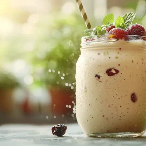 recette Smoothie concombre raisin blanc glacé