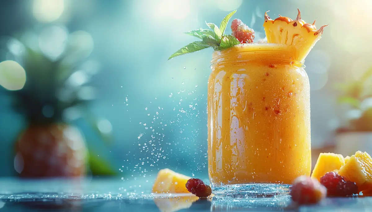 recette Smoothie épinard ananas léger