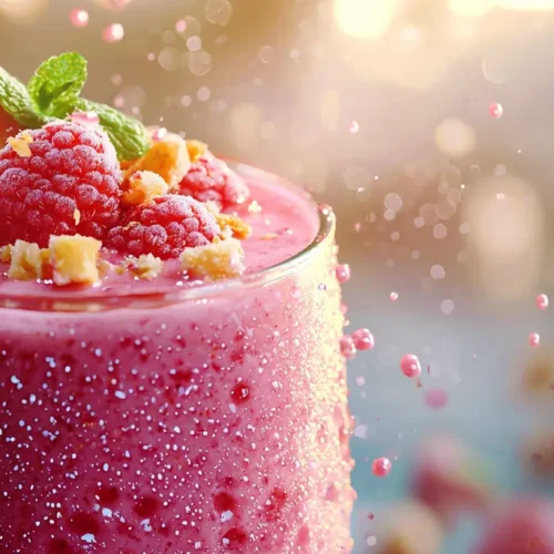 recette Smoothie fraise framboise lait d’amande