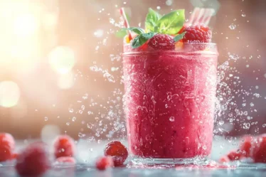 recette Smoothie framboise pomme d’été