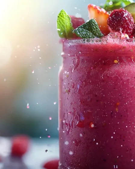 recette Smoothie fruit du dragon glacé