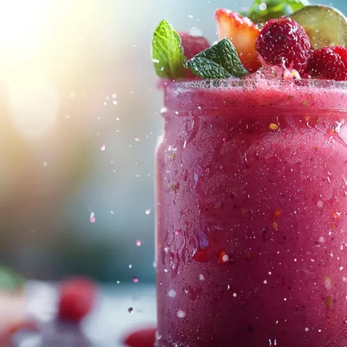 recette Smoothie fruit du dragon glacé