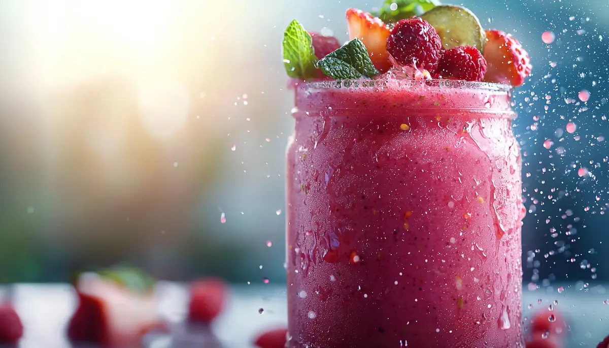 recette Smoothie fruit du dragon glacé