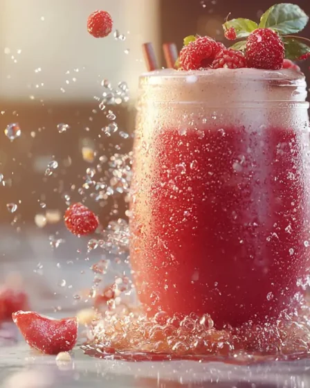 recette Smoothie fruits rouges coco léger