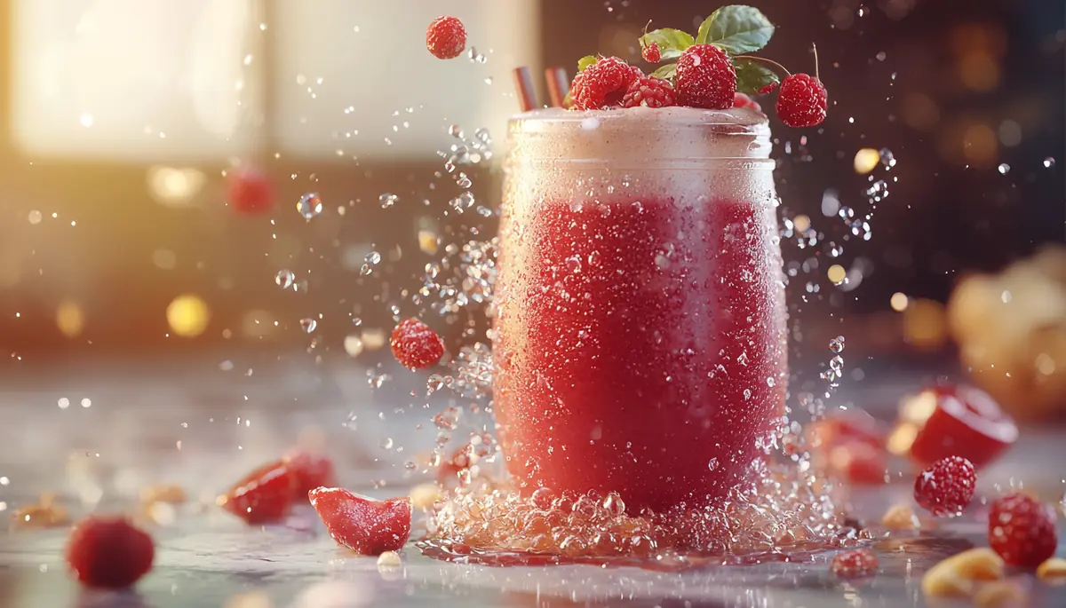 recette Smoothie fruits rouges coco léger