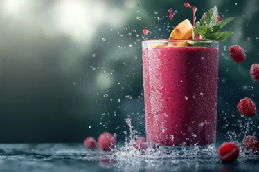 recette Smoothie fruits rouges et sirop d’érable
