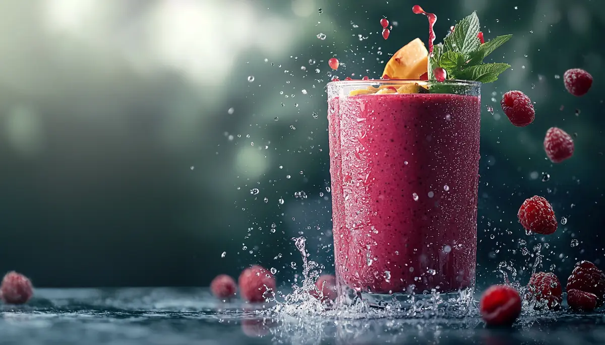 recette Smoothie fruits rouges et sirop d’érable