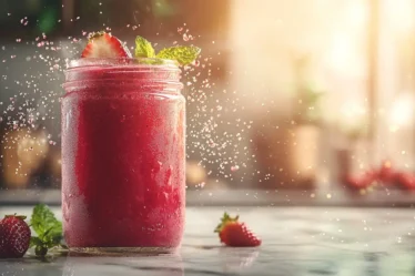 recette Smoothie groseille cerise acidulé