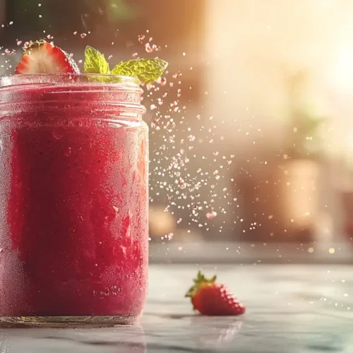 recette Smoothie groseille cerise acidulé