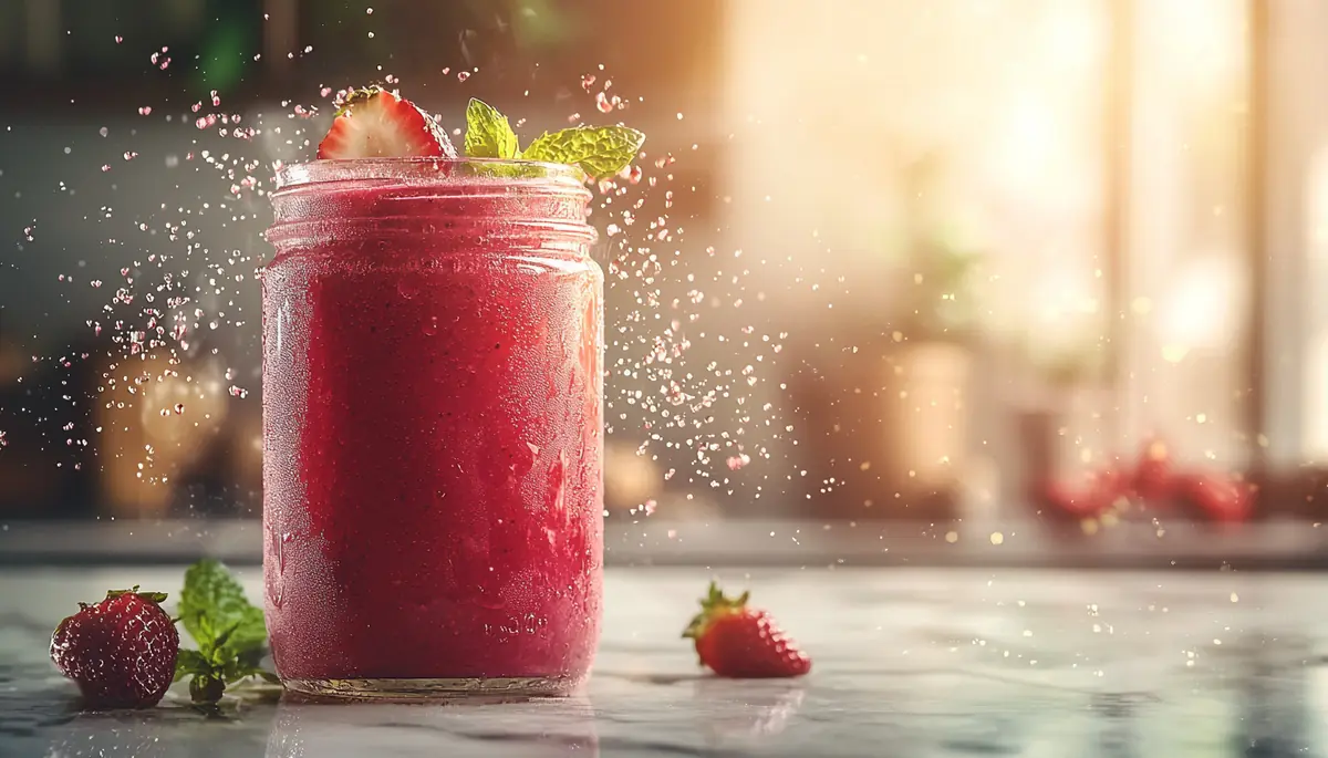 recette Smoothie groseille cerise acidulé