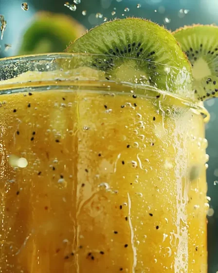 recette Smoothie kiwi passion vitaminé