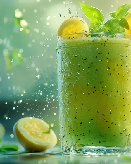recette Smoothie litchi citron vert tonique