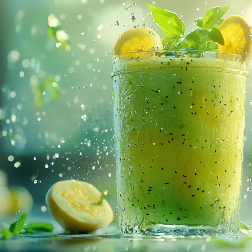 recette Smoothie litchi citron vert tonique