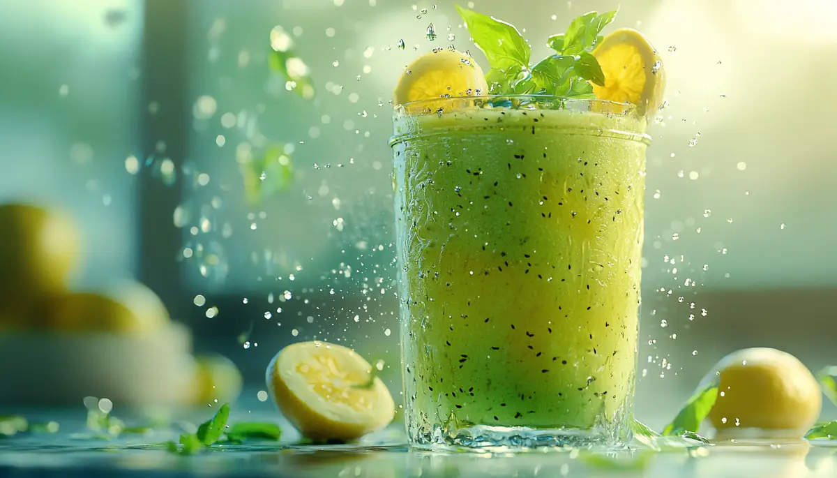 recette Smoothie litchi citron vert tonique