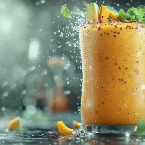 recette Smoothie mangue avocat onctueux