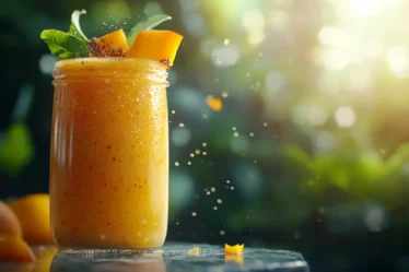 recette Smoothie mangue passion éclatant