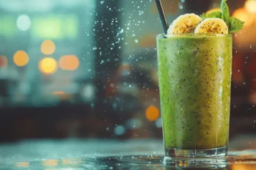recette Smoothie matcha banane et épinards