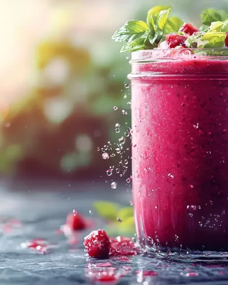 recette Smoothie mûre cassis intense