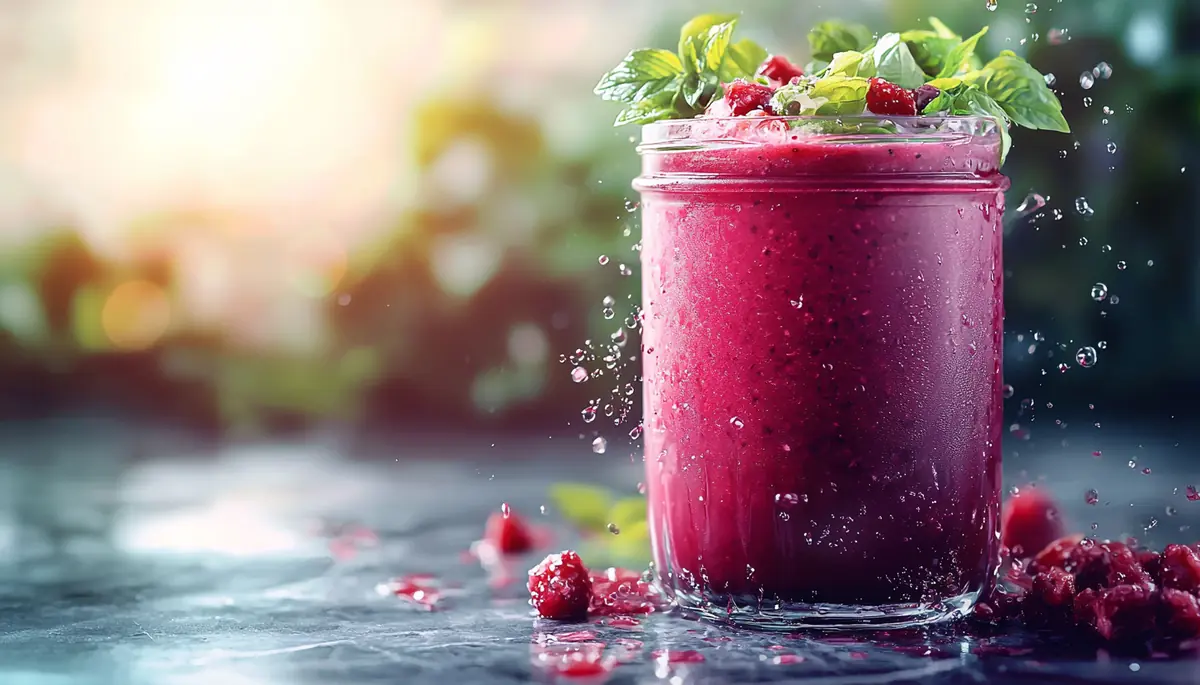 recette Smoothie mûre cassis intense