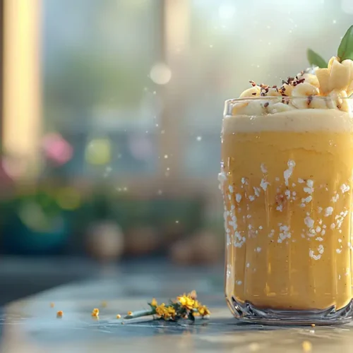 recette Smoothie myrtille banane velouté