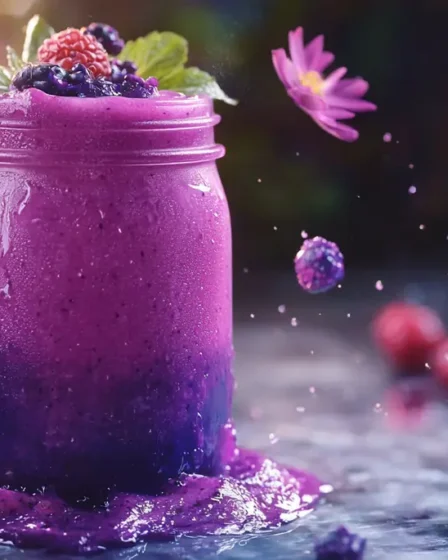 recette Smoothie myrtille violette onirique