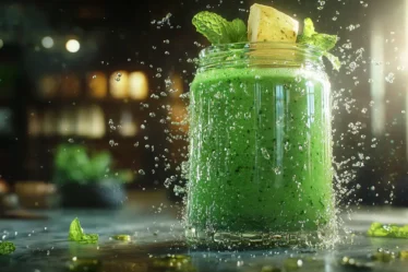 recette Smoothie pomme verte menthe fraîche