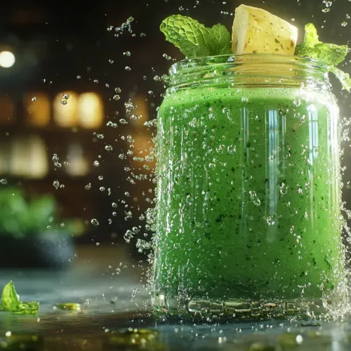 recette Smoothie pomme verte menthe fraîche