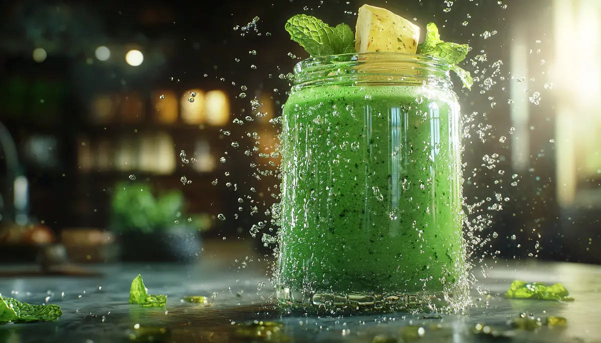 recette Smoothie pomme verte menthe fraîche