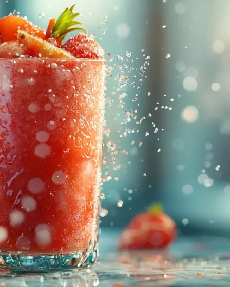 recette Smoothie triple fruits rouges glacé