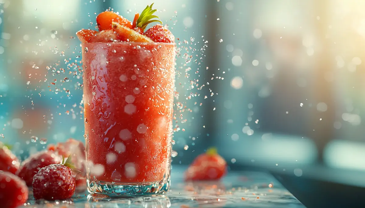 recette Smoothie triple fruits rouges glacé