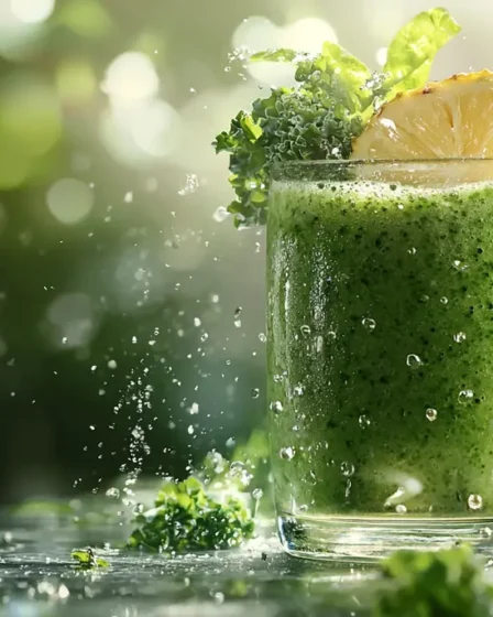 recette Smoothie tropical kale ananas citron vert